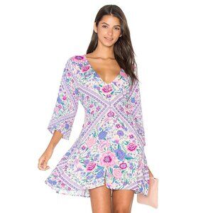 Spell and the Gypsy Collective Babushka Lavender Playdress Purple Mini XS b122
